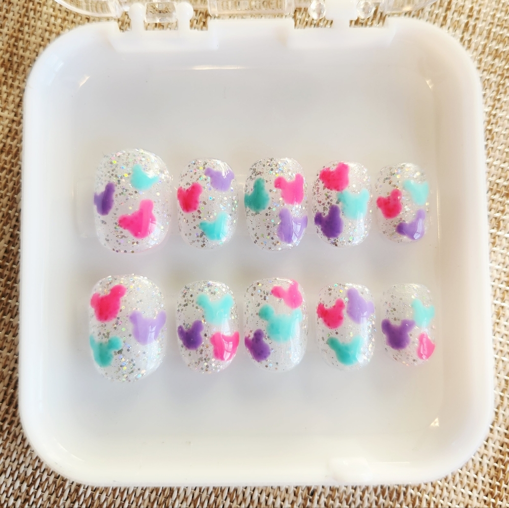 Kids Disney Press On Nails